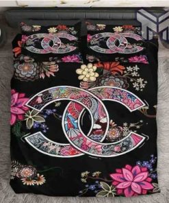 chanel-bedding-sets-chanel-flowers-luxury-brand-bedding-set-bedspread-duvet-cover-set-home-decor