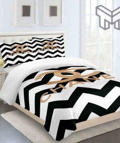 chanel-bedding-sets-chanel-golden-logo-ziczac-luxury-brand-premium-bedding-set-duvet-cover-home-decor