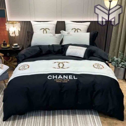 chanel-bedding-sets-chanel-hot-printed-bedding-sets-quilt-sets-duvet-cover-luxury-brand-bedding-decor-bedroom-sets