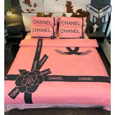 chanel-bedding-sets-chanel-italian-rose-pinky-luxury-brand-inspired-3d-bedding-sets-duvet-cover-bedlinen-bed-set