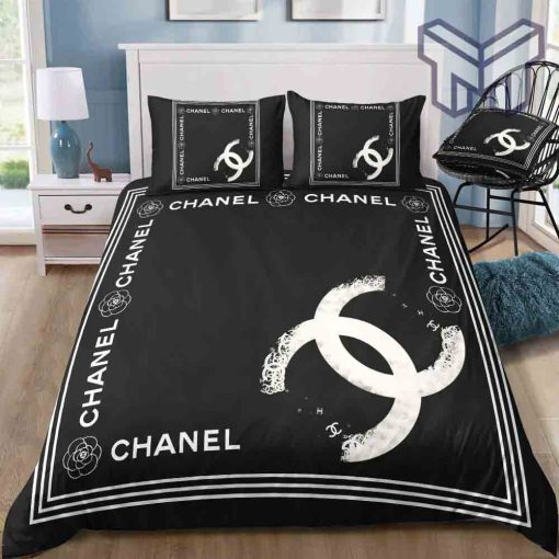 chanel-bedding-sets-chanel-logo-hot-new-luxury-brand-bedding-set-bedspread-duvet-cover-set-home-decor