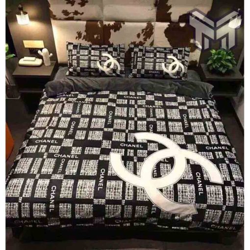 chanel-bedding-sets-chanel-logo-new-luxury-fashion-brand-bedding-set-bedspread-duvet-cover-set-fsj