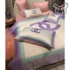 chanel-bedding-sets-chanel-logo-violet-printed-bedding-sets-quilt-sets-duvet-cover-luxury-brand-bedding-decor-bedroom-sets