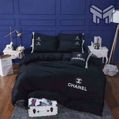 chanel-bedding-sets-chanel-new-dark-bedding-3d-printed-bedding-sets-quilt-sets-duvet-cover-luxury-brand-bedding-decor-bedroom-sets