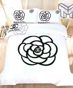 chanel-bedding-sets-chanel-paris-white-big-roses-bedding-3d-printed-bedding-sets-quilt-sets-duvet-cover-luxury-brand-bedding-decor-bedroom-sets