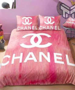 chanel-bedding-sets-chanel-pink-luxury-brand-high-end-bedding-set-home-decor