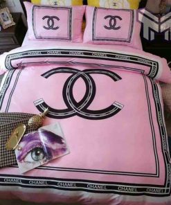 chanel-bedding-sets-chanel-pinky-hot-bedding-3d-printed-bedding-sets-quilt-sets-duvet-cover-luxury-brand-bedding-decor-bedroom-sets