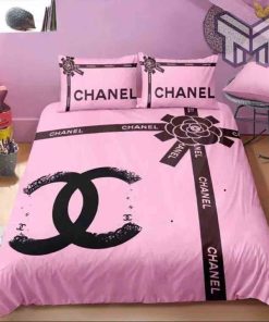 chanel-bedding-sets-chanel-pinky-hot-new-brown-luxury-brand-bedding-set-bedspread-duvet-cover-set-home-decor