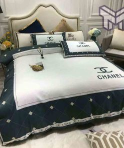 chanel-bedding-sets-chanel-printed-bedding-sets-quilt-sets-duvet-cover-luxury-brand-bedding-decor-bedroom-sets-qkh