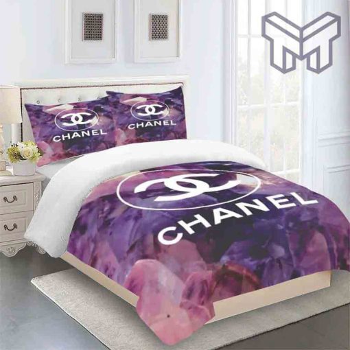 chanel-bedding-sets-chanel-violet-luxury-brand-premium-bedding-set-duvet-cover-home-decor