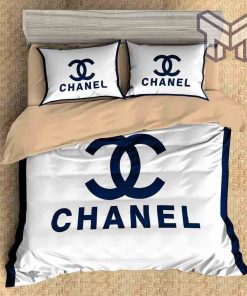 chanel-bedding-sets-chanel-white-in-blue-luxury-brand-high-end-bedding-set-home-decor