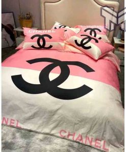 chanel-bedding-sets-chanel-white-pinky-hot-logo-new-luxury-brand-bedding-set-bedspread-duvet-cover-set-home-decor