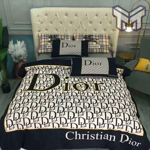 dior-bedding-sets-christian-dior-black-white-luxury-brand-premium-bedding-set-bedspread-duvet-cover-set-home-decor