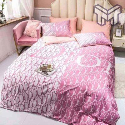 dior-bedding-sets-christian-dior-pink-luxury-brand-premium-bedding-set-bedspread-duvet-cover-set-home-decor