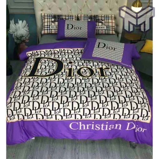 dior-bedding-sets-christian-dior-violet-luxury-brand-premium-bedding-set-bedspread-duvet-cover-set-home-decor