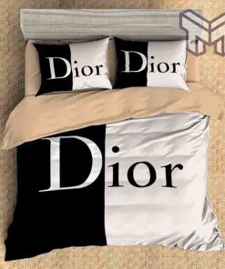 dior-bedding-sets-dior-black-and-white-bedding-sets-quilt-sets-duvet-cover-luxury-brand-bedding-decor