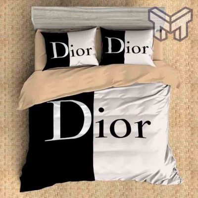 dior-bedding-sets-dior-black-and-white-bedding-sets-quilt-sets-duvet-cover-luxury-brand-bedding-decor