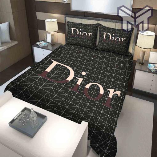 dior-bedding-sets-dior-black-fashion-luxury-brand-premium-bedding-set-home-decor