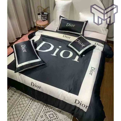 dior-bedding-sets-dior-black-white-luxury-brand-premium-bedding-set-bedspread-duvet-cover-set-home-decor