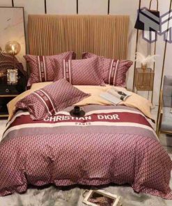 dior-bedding-sets-dior-red-luxury-brand-premium-bedding-set-bedspread-duvet-cover-set-home-decor