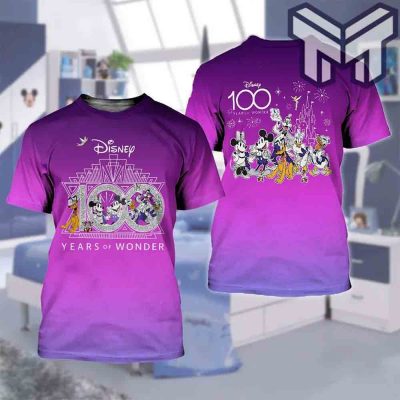 disney-100-years-of-wonder-purple-luxury-brand-t-shirt-gift-for-men-women-special-gift