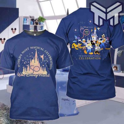 disney-worlds-most-magical-celebration-blue-luxury-brand-t-shirt-gift-for-men-women-special-gift