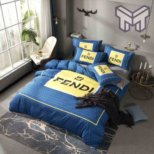 fendi-bedding-sets-fendi-blue-luxury-brand-premium-bedding-set-bedspread-duvet-cover-set-home-decor