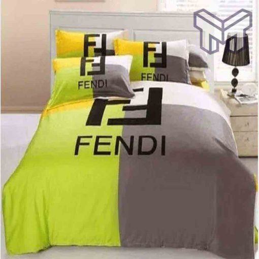 fendi-bedding-sets-fendi-green-brown-luxury-brand-premium-bedding-set-bedspread-duvet-cover-set-home-decor