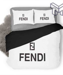 fendi-bedding-sets-fendi-white-luxury-logo-fashion-brand-premium-bedding-set-home-decor