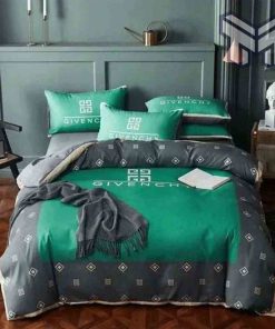 givenchy-bedding-set-givenchy-green-luxury-brand-bedding-set-bedspread-duvet-cover-set-home-decor