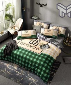 givenchy-bedding-set-givenchy-green-yellow-luxury-brand-high-end-premium-bedding-set-home-decor