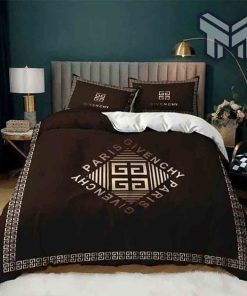 givenchy-bedding-set-givenchy-paris-brown-luxury-brand-bedding-set-bedspread-duvet-cover-set-home-decor