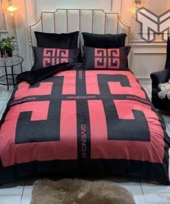 givenchy-bedding-set-givenchy-red-black-luxury-brand-high-end-premium-bedding-set-home-decor