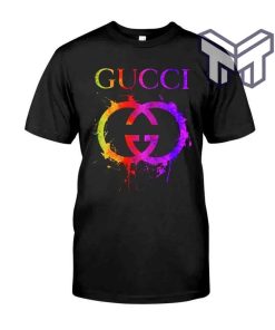 gucci-shirt-gucci-colorful-logo-black-luxury-brand-t-shirt-gift-for-men-women-special-gift