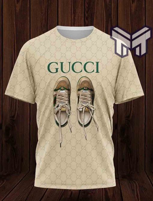 gucci-shirt-gucci-shoes-beige-luxury-brand-t-shirt-outfit-for-men-women