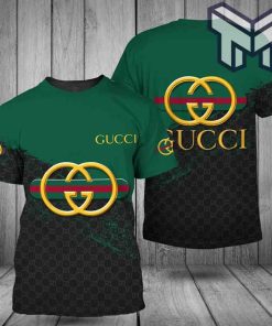 gucci-shirt-gucci-yellow-logo-green-black-luxury-brand-t-shirt-outfit-for-men-women