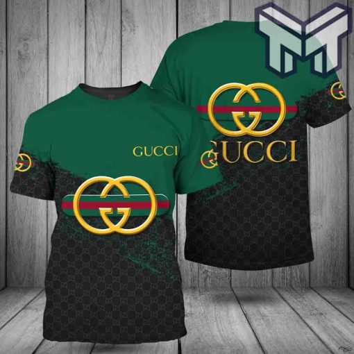 gucci-shirt-gucci-yellow-logo-green-black-luxury-brand-t-shirt-outfit-for-men-women