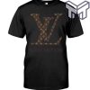 louis-vuitton-shirt-louis-vuitton-brown-logo-black-luxury-brand-t-shirt-gift-for-men-women