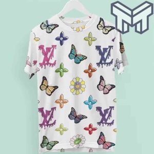 Louis Vuitton Shirt, Louis Vuitton Logo Colorful Luxury Brand T-Shirt For  Men Women - Muranotex Store