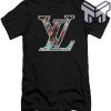 louis-vuitton-shirt-louis-vuitton-flowers-black-luxury-brand-t-shirt-gift-for-men-women-special-gift