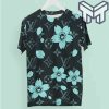 louis-vuitton-shirt-louis-vuitton-flowers-turquoise-luxury-brand-t-shirt-for-men-women