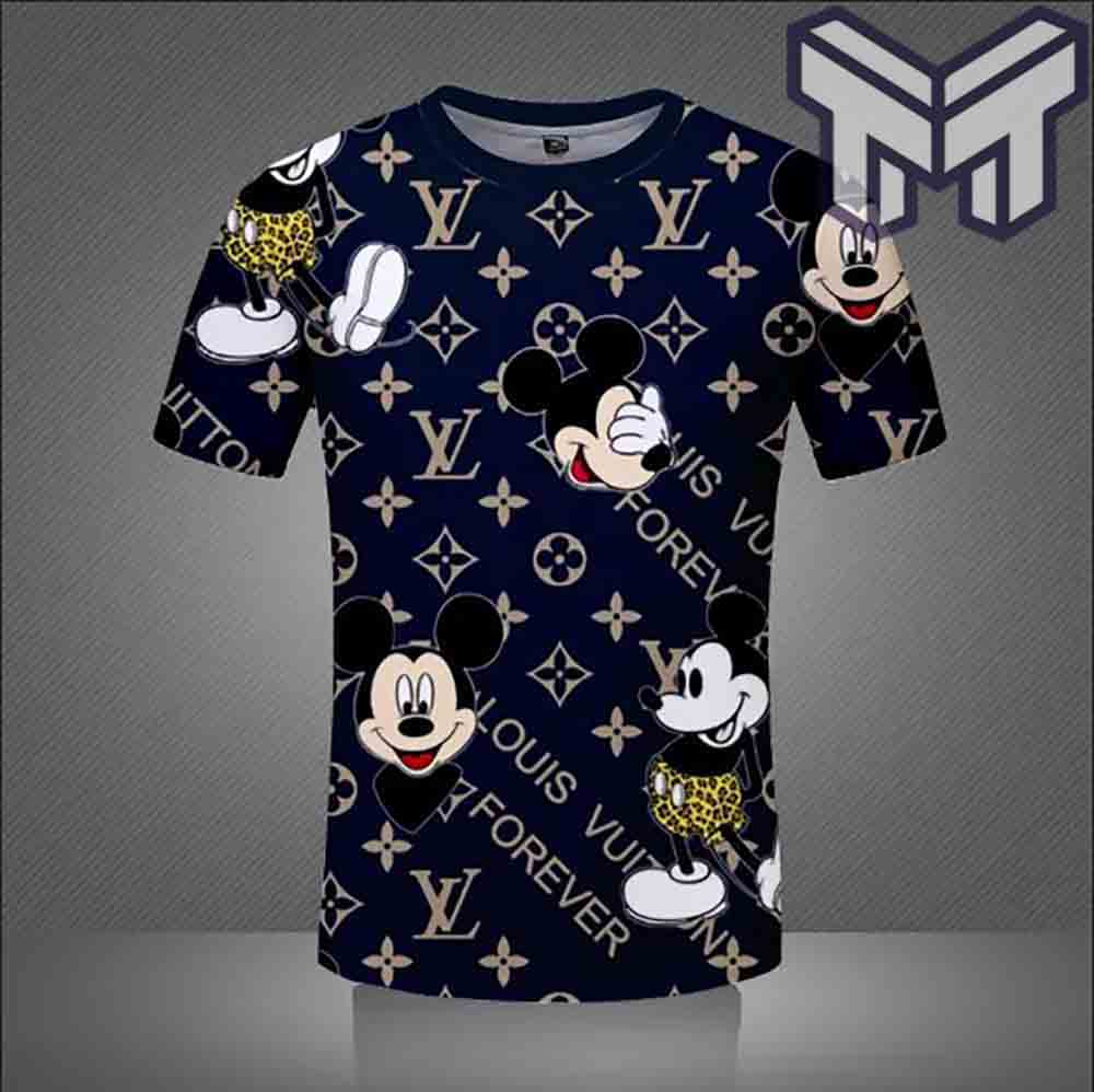Louis Vuitton Shirt, Louis Vuitton Mickey Forever T-Shirt Luxury