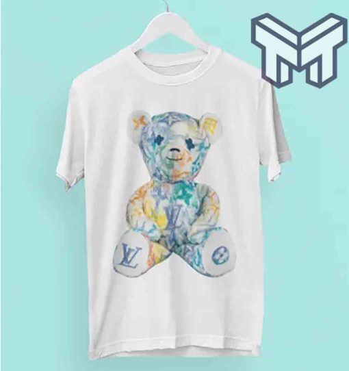 louis-vuitton-shirt-louis-vuitton-multicolor-teddy-bear-luxury-brand-t-shirt-for-men-women