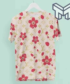 louis-vuitton-shirt-louis-vuitton-smile-flowers-luxury-brand-premium-t-shirt-outfit-for-men-women