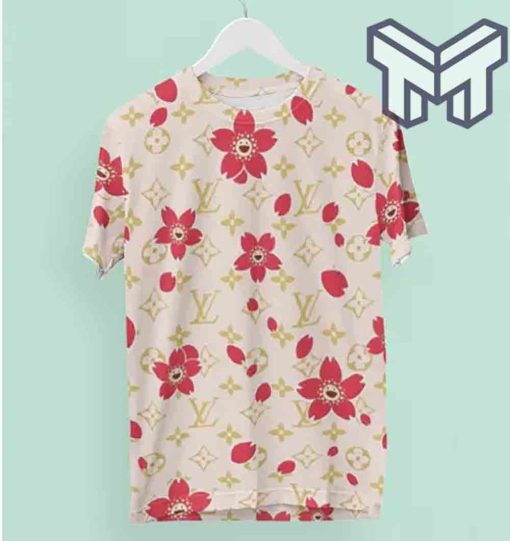 louis-vuitton-shirt-louis-vuitton-smile-flowers-luxury-brand-premium-t-shirt-outfit-for-men-women