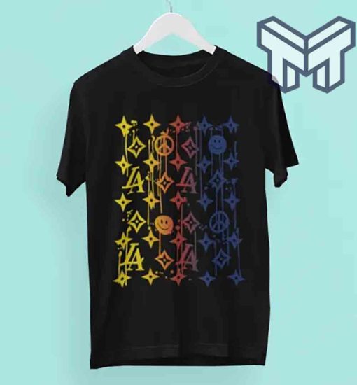 louis-vuitton-shirt-louis-vuitton-smile-icon-multicolor-luxury-brand-t-shirt-for-men-women