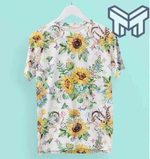 louis-vuitton-shirt-louis-vuitton-sunflower-pattern-luxury-brand-t-shirt-for-men-women