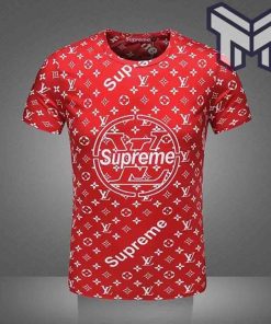 louis-vuitton-shirt-louis-vuitton-supreme-red-premium-outfit-luxury-brand-t-shirt-for-men-women