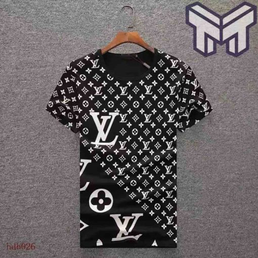 louis-vuitton-shirt-louis-vuitton-white-logo-black-premium-t-shirt-luxury-brand-outfit-for-men-women