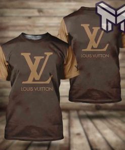 louis-vuitton-shirt-louis-vuitton-yellow-logo-brown-luxury-brand-t-shirt-for-men-women